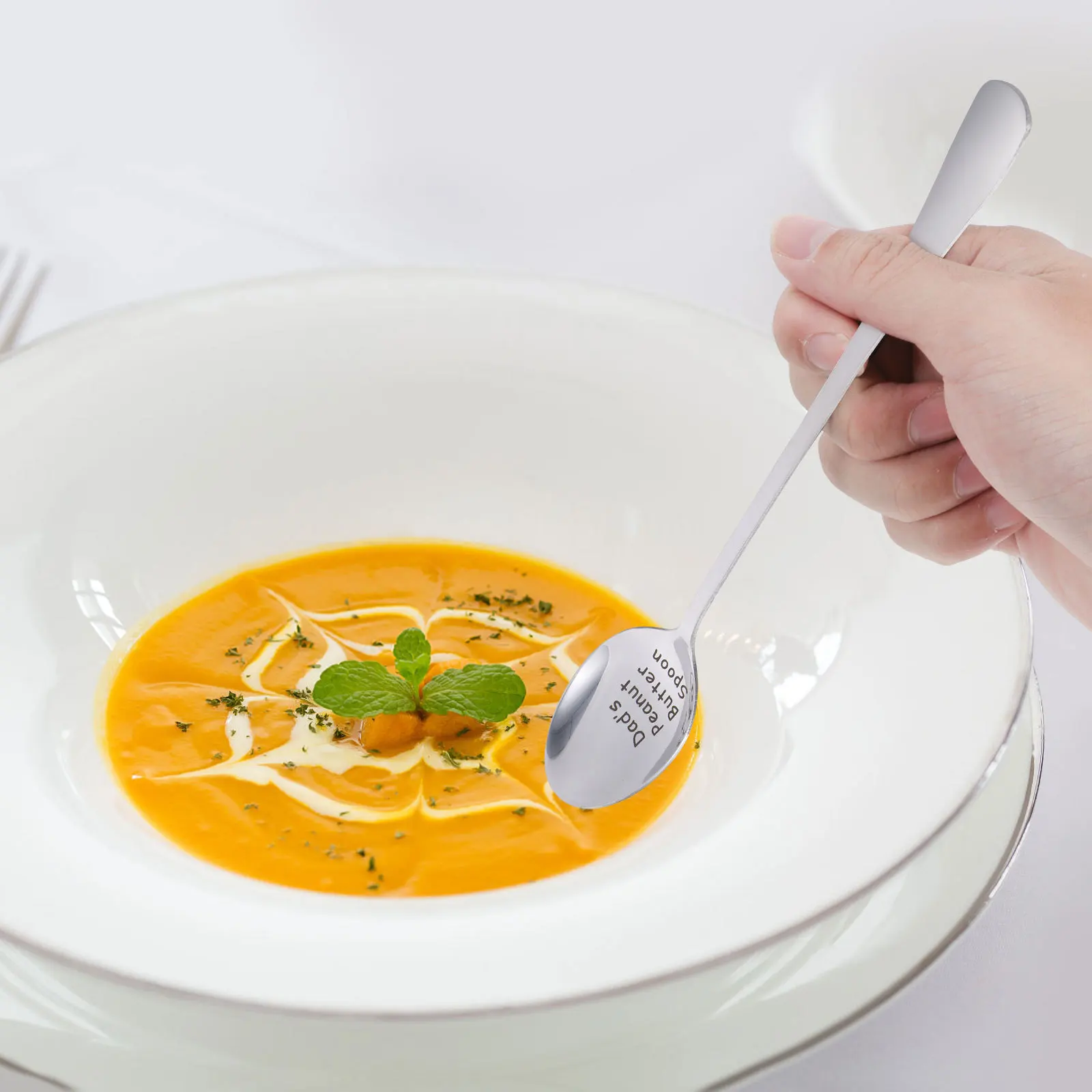 3pcs Stainless Steel Soup Spoons Tableware Family Meals Banquets Party Long Handle Coffee Metal Dessert Stirring
3pcs Stainless Steel Soup Spoons Tableware Family Meals Banquets Party Long Handle Coffee Metal Dessert Stirring