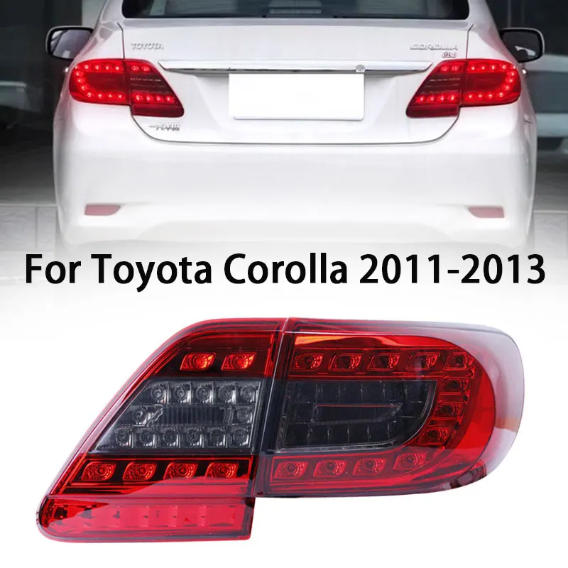 Задняя фара для Toyota Corolla светодиодный Tail светильник 2011-2013 Corolla Altis, задний противотуманный тормоз, сигнал поворота, автомобильные аксессуары
Задняя фара для Toyota Corolla светодиодный Tail светильник 2011-2013 Corolla Altis, задний противотуманный тормоз, сигнал поворота, автомобильные аксессуары