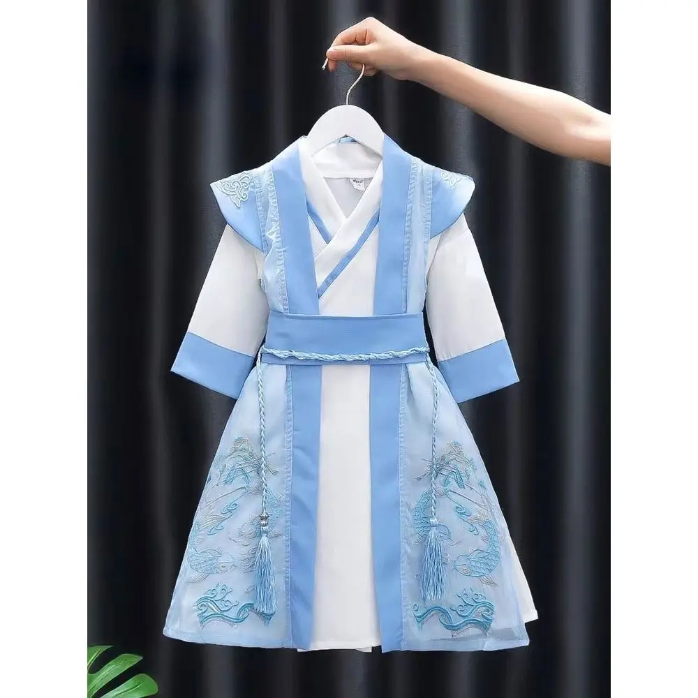 Autumn Boys Hanfu Set - Tang Costume Chinese Traditional Outfit for Kids New Style Scholar Dress Fall Festival Clothing
Autumn Boys Hanfu Set - Tang Costume Chinese Traditional Outfit for Kids New Style Scholar Dress Fall Festival Clothing