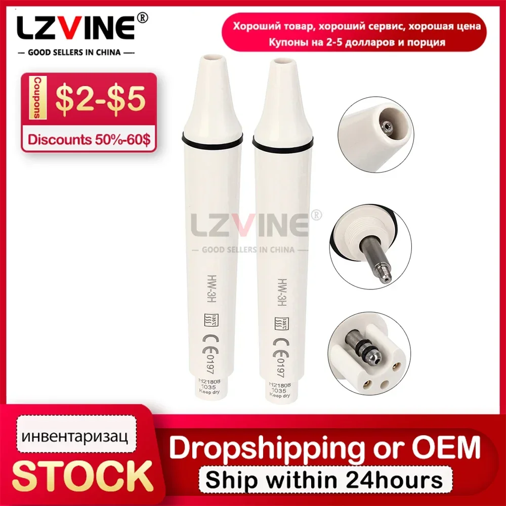 Dental Ultrasonic Piezo Scaler Handpiece HW-3H Detachable Fit For EMS Woodpecker Dentistry Ultrasonic Scaler G1 Tips
Dental Ultrasonic Piezo Scaler Handpiece HW-3H Detachable Fit For EMS Woodpecker Dentistry Ultrasonic Scaler G1 Tips