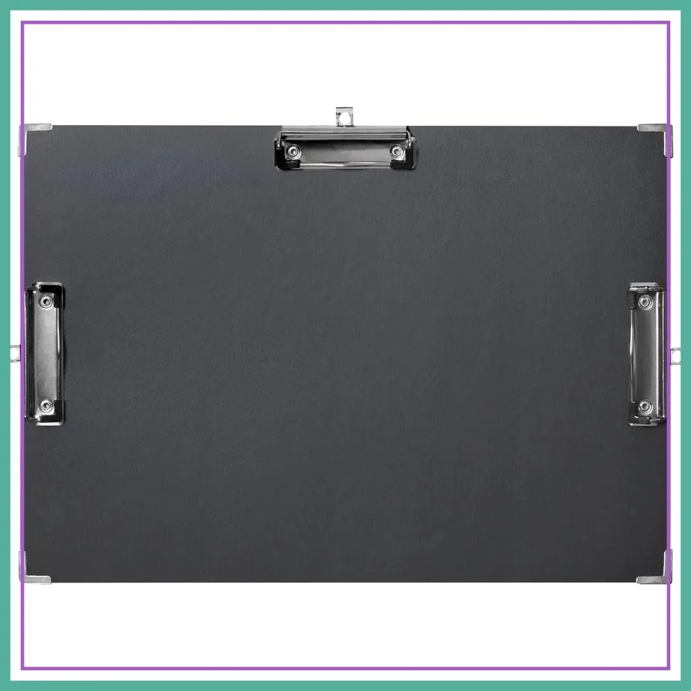 11x17 Clipboard, Three Clip Wood Board, Extra Large Horizontal Writing Board, Not Fragile Art Drawing Board with Clips (Black)
11x17 Clipboard, Three Clip Wood Board, Extra Large Horizontal Writing Board, Not Fragile Art Drawing Board with Clips (Black)