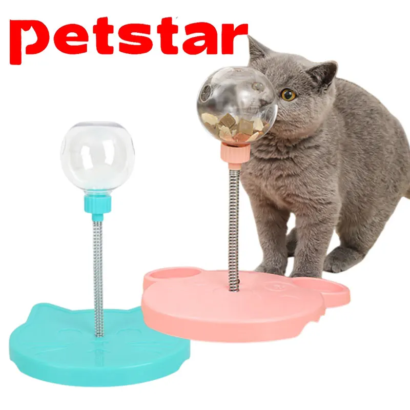 Creative Pet Food Leaking Ball Toys Cats Slow Food Feeder Treat Dispenser Puppy Kitten Interactive Puzzle Toys Pets Supplies
Creative Pet Food Leaking Ball Toys Cats Slow Food Feeder Treat Dispenser Puppy Kitten Interactive Puzzle Toys Pets Supplies