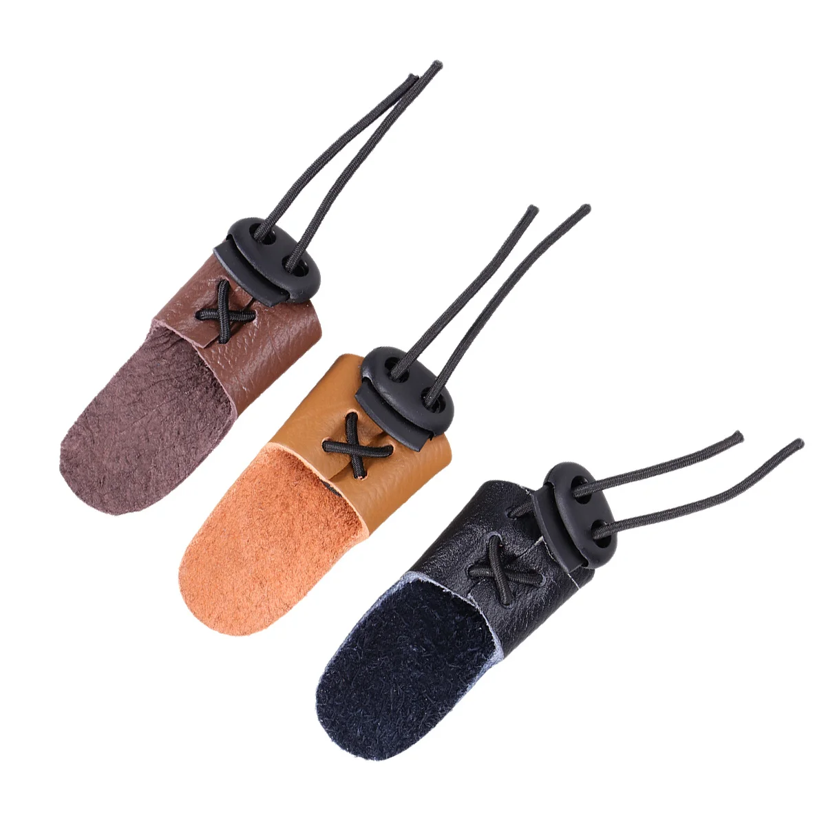 3Pcs Archery Finger Protection Pad Single Design Fits Both Hands Adjustable Rope Wear Resistant Easy Use Black Coffee Brown
3Pcs Archery Finger Protection Pad Single Design Fits Both Hands Adjustable Rope Wear Resistant Easy Use Black Coffee Brown