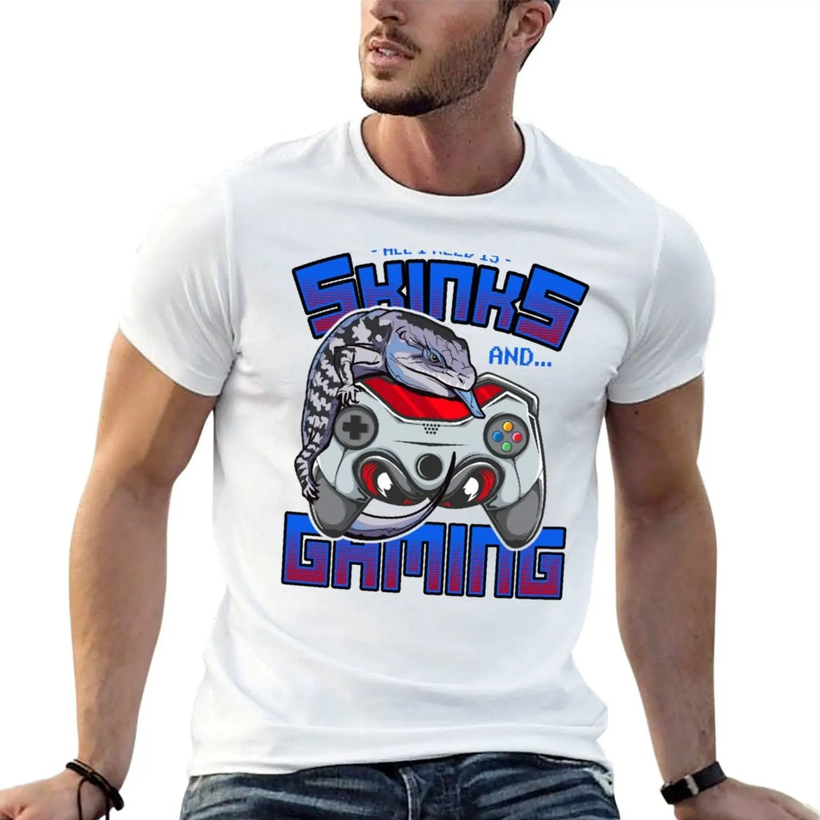All I Need Is Blue Tongue Skinks & Gaming Video Game Reptile T-Shirt funny t shirts dark humor anime t shirts oversize T-Shirt
All I Need Is Blue Tongue Skinks & Gaming Video Game Reptile T-Shirt funny t shirts dark humor anime t shirts oversize T-Shirt