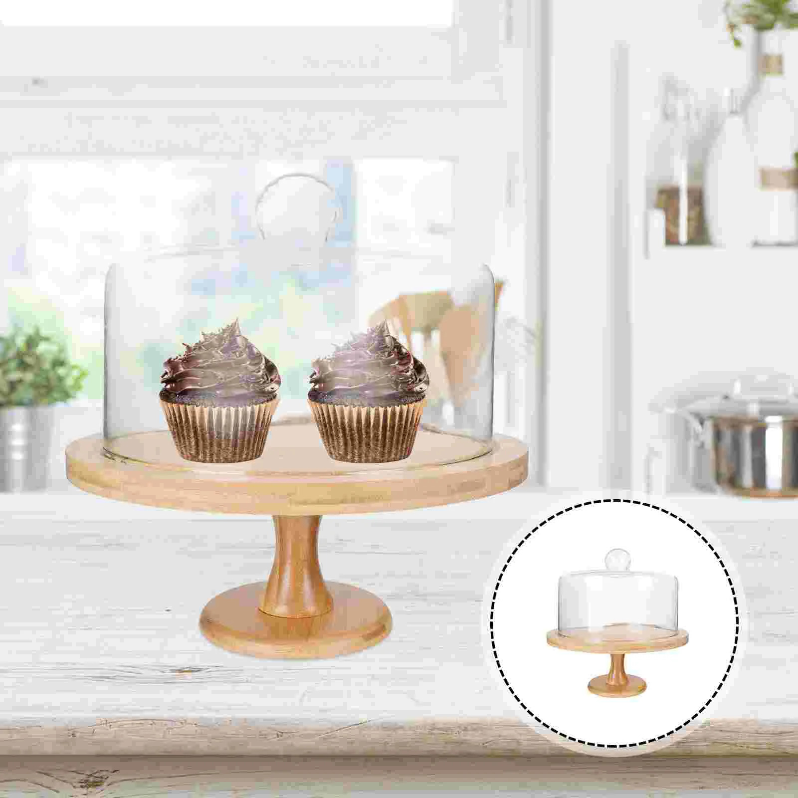 Tall Cake Tray Decorative Baking Holder with Lid Server Wooden Display Party Stand Toddler Pans
Tall Cake Tray Decorative Baking Holder with Lid Server Wooden Display Party Stand Toddler Pans