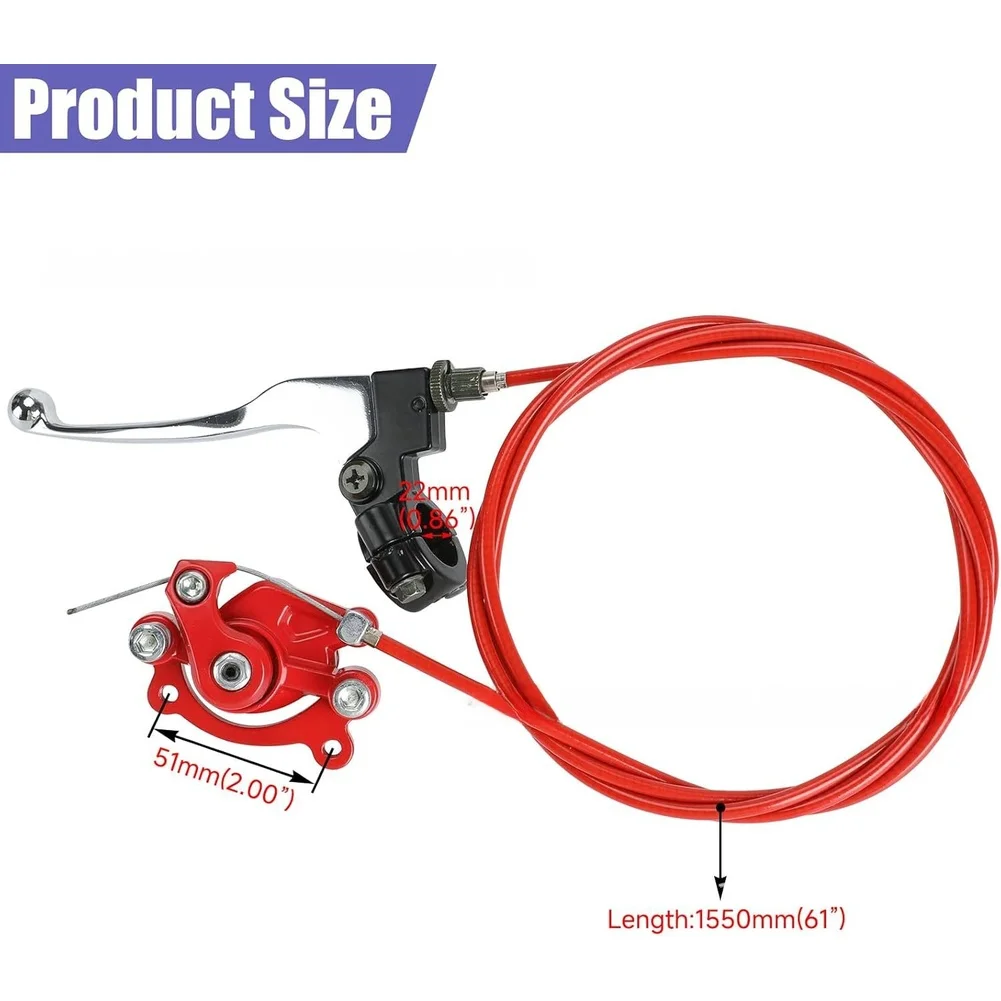 Motorcycle Brake Handlebar Kit RED For MINI Bikes Go Karts Pocket Bikes Small Off-road Vehicles 79/97/100cc Engines Accessories
Motorcycle Brake Handlebar Kit RED For MINI Bikes Go Karts Pocket Bikes Small Off-road Vehicles 79/97/100cc Engines Accessories