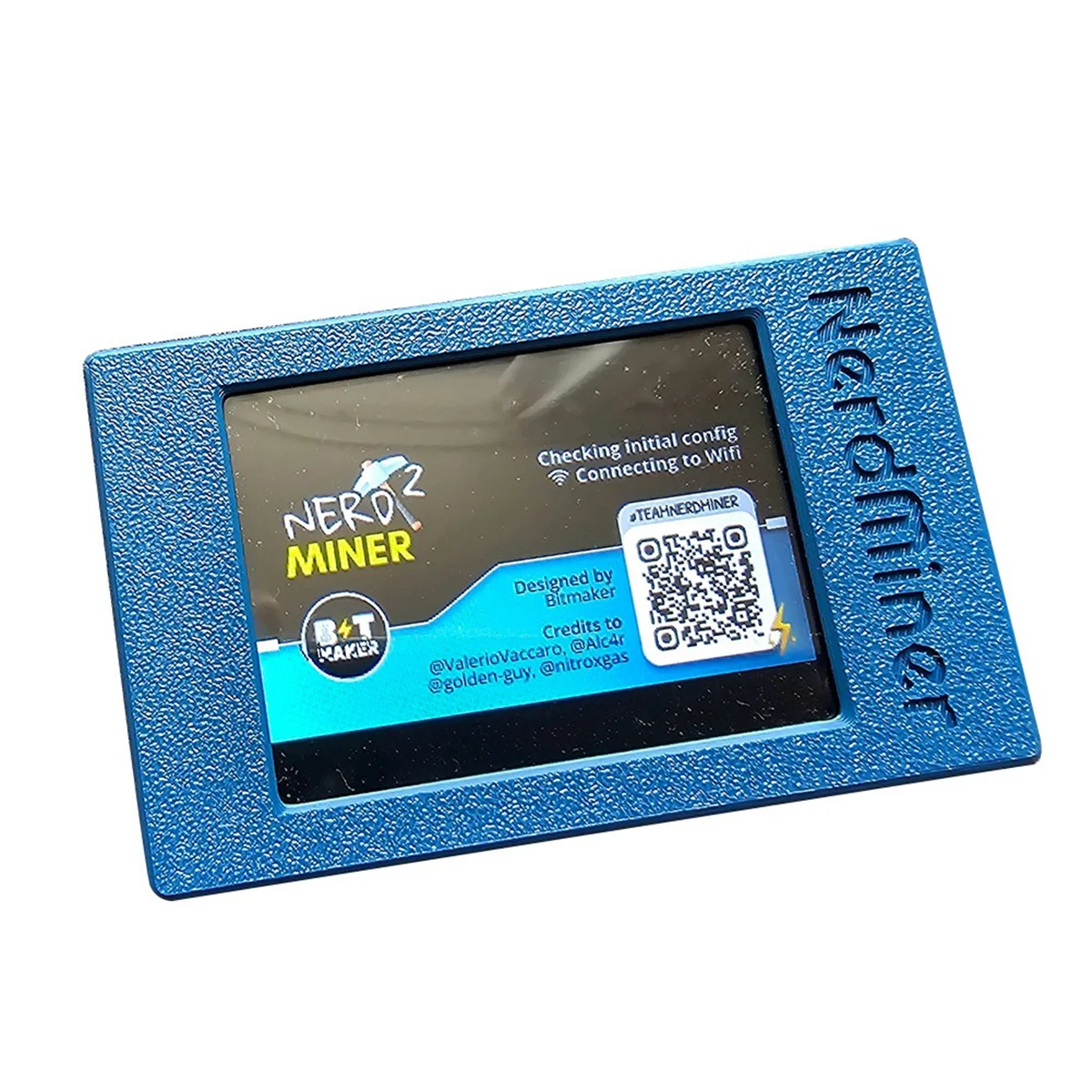 Для Nerdminer 77K/S хешрейт с 2,8-дюймовым экраном BTC Lottery Solo Miner Bitcoin Nerd Miner для BTC Miner Blue
Для Nerdminer 77K/S хешрейт с 2,8-дюймовым экраном BTC Lottery Solo Miner Bitcoin Nerd Miner для BTC Miner Blue
