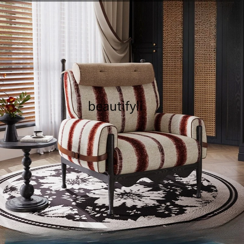 French single sofa light luxury high-end chair household small apartment balcony comfortable designer medieval leisure chair
French single sofa light luxury high-end chair household small apartment balcony comfortable designer medieval leisure chair