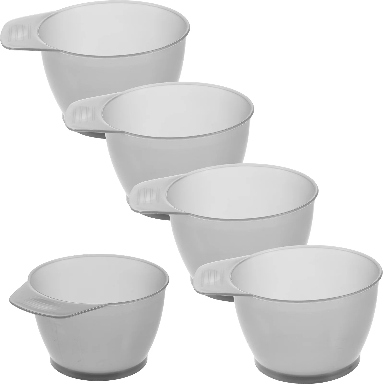 5pcs Dye Plastic Tinting Bowl With Scale Durable Diy Hair Coloring Tool For Home Salon Dyeing Bowl Hair Care Kit
5pcs Dye Plastic Tinting Bowl With Scale Durable Diy Hair Coloring Tool For Home Salon Dyeing Bowl Hair Care Kit