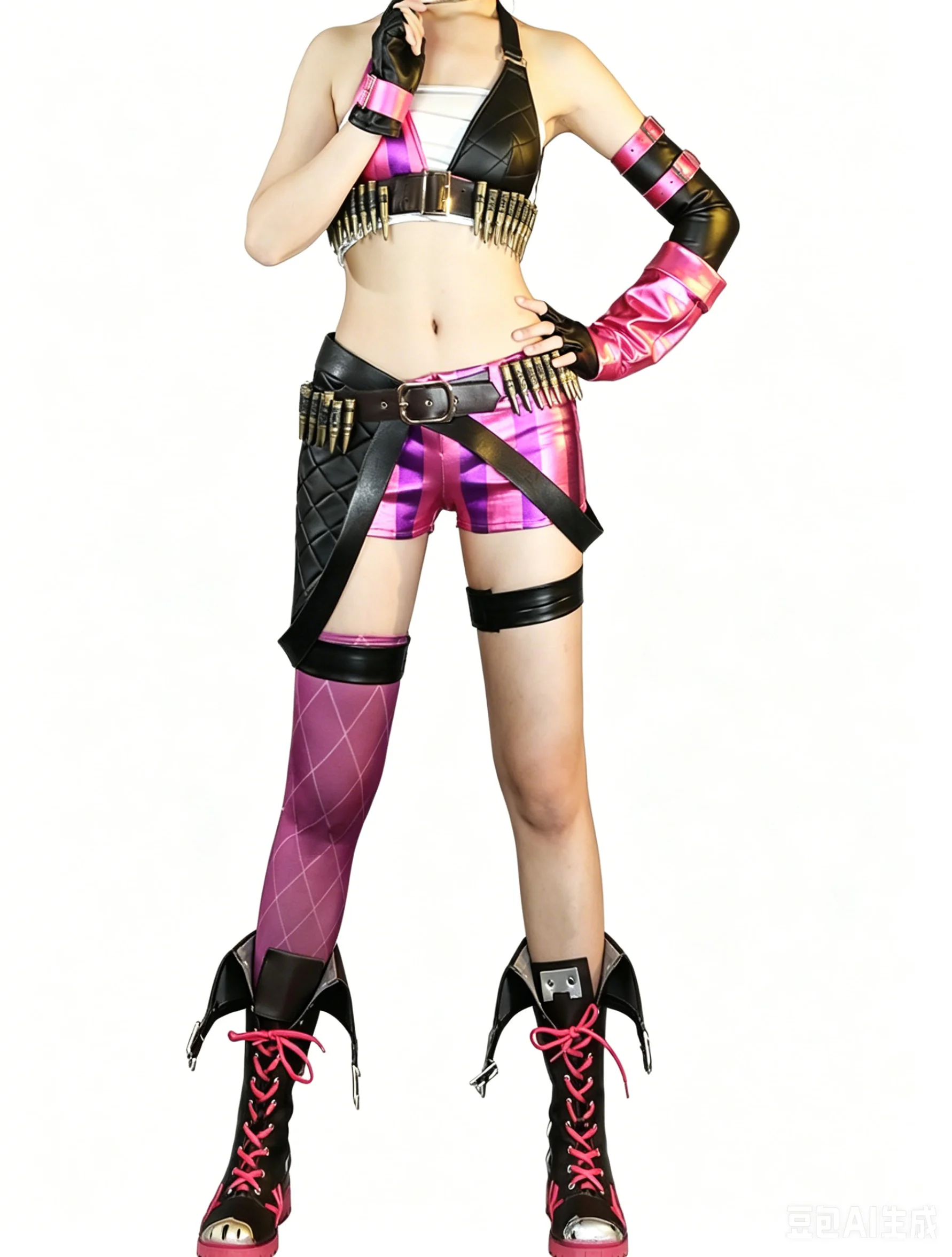 LOL Jinx the Loose Cannon Cosplay Costume Same style role-playing costume for the game NexoCosplay
LOL Jinx the Loose Cannon Cosplay Costume Same style role-playing costume for the game NexoCosplay
