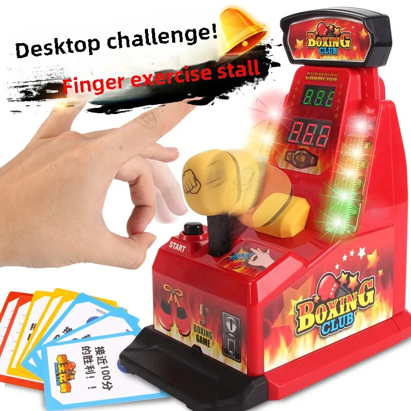 Educational Toy Boxing Competition Children Desktop Finger Integrator Machine Toys Desktop Finger Integrator Machine Toy
Educational Toy Boxing Competition Children Desktop Finger Integrator Machine Toys Desktop Finger Integrator Machine Toy