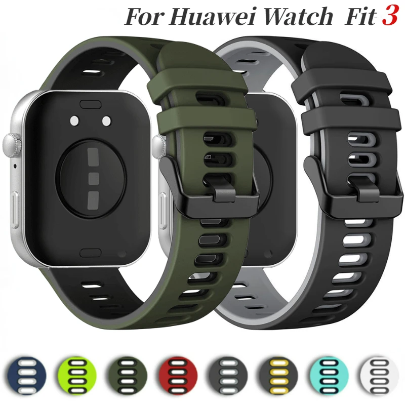 Silicone Strap For Huawei Watch Fit 3 Sports Watchband Replaceable Breathable Wristband For Huawei Watch Fit 3 Bracelet Correa
Silicone Strap For Huawei Watch Fit 3 Sports Watchband Replaceable Breathable Wristband For Huawei Watch Fit 3 Bracelet Correa