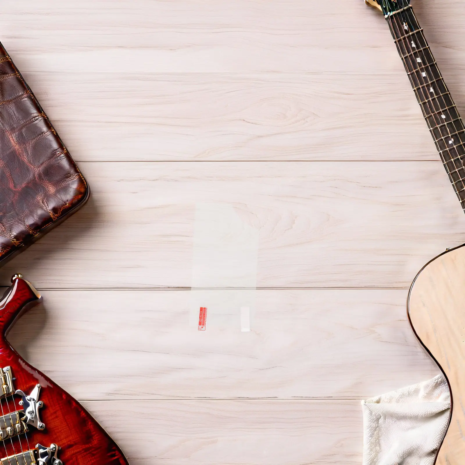 2Pcs Clear Guitar Pickguard Sticker for Acoustic Guitar Transparent Anti-Scratch Protector Film Self-Adhesive Pick Guard Decal
2Pcs Clear Guitar Pickguard Sticker for Acoustic Guitar Transparent Anti-Scratch Protector Film Self-Adhesive Pick Guard Decal