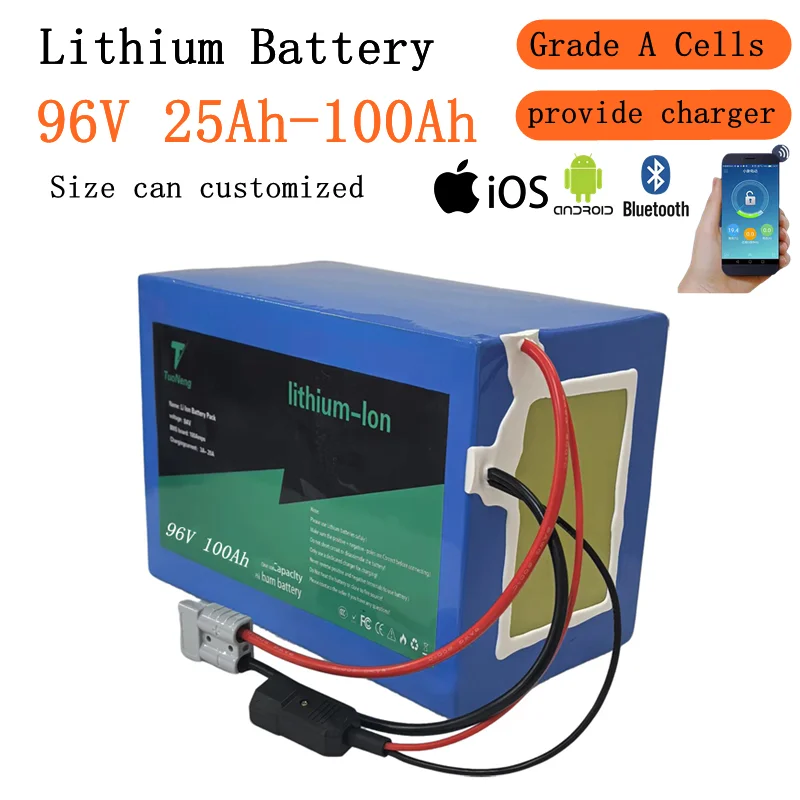 96 В 100 Ач литий-ионный аккумулятор литий-ионный для экскаватора транспортного средства AGV вилочный погрузчик лодка инвертор скутер трехколесный велосипед мотоцикл
96 В 100 Ач литий-ионный аккумулятор литий-ионный для экскаватора транспортного средства AGV вилочный погрузчик лодка инвертор скутер трехколесный велосипед мотоцикл