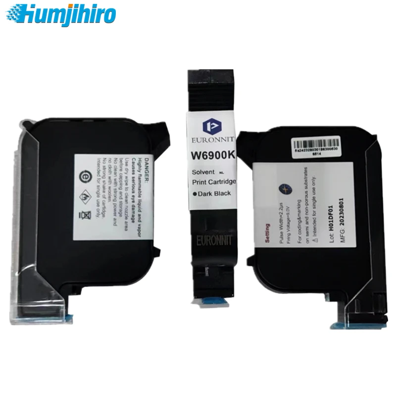 HUMJIHIRO W6900K Original Imported Ink Cartridge Eco Quick-drying Solvent Ink Cartridge for 12.7mm Online Inkjet Thermal Printer
HUMJIHIRO W6900K Original Imported Ink Cartridge Eco Quick-drying Solvent Ink Cartridge for 12.7mm Online Inkjet Thermal Printer