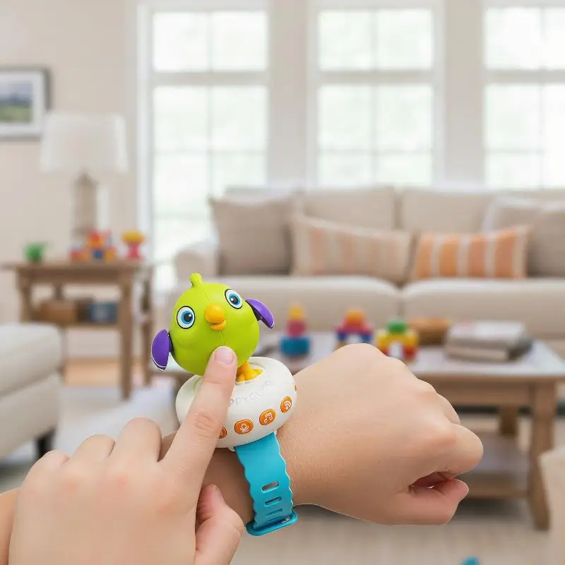 Smart Interactive Chick Wrist Toy With AI Response Music Whistle For Kids Early Education Toys
Smart Interactive Chick Wrist Toy With AI Response Music Whistle For Kids Early Education Toys
