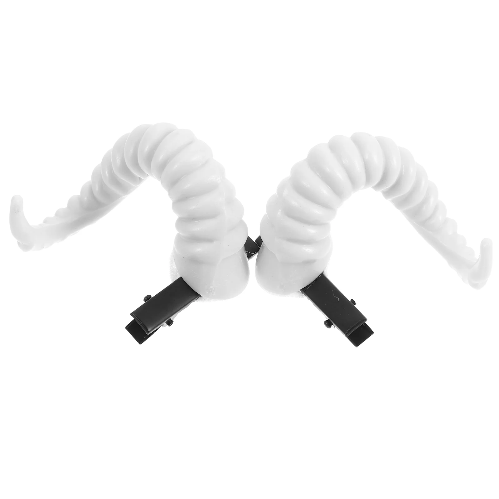 2 Pcs Horn Hair Clips Ram Shape ABS Comfortable Halloween Cosplay Party Gothic Sheep Halloween Cosplay Costume Elk Accessories
2 Pcs Horn Hair Clips Ram Shape ABS Comfortable Halloween Cosplay Party Gothic Sheep Halloween Cosplay Costume Elk Accessories