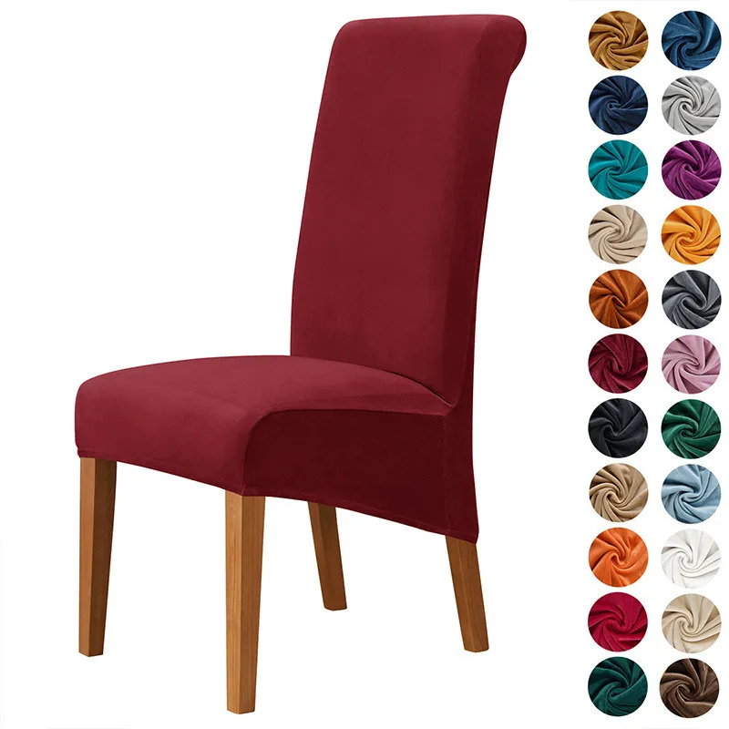 Velvet Stretch Chair Seat Covers, Universal Fitted Dining Chair, Elastic Protector For Home Kitchen Hotel Banquet Chairs
Velvet Stretch Chair Seat Covers, Universal Fitted Dining Chair, Elastic Protector For Home Kitchen Hotel Banquet Chairs