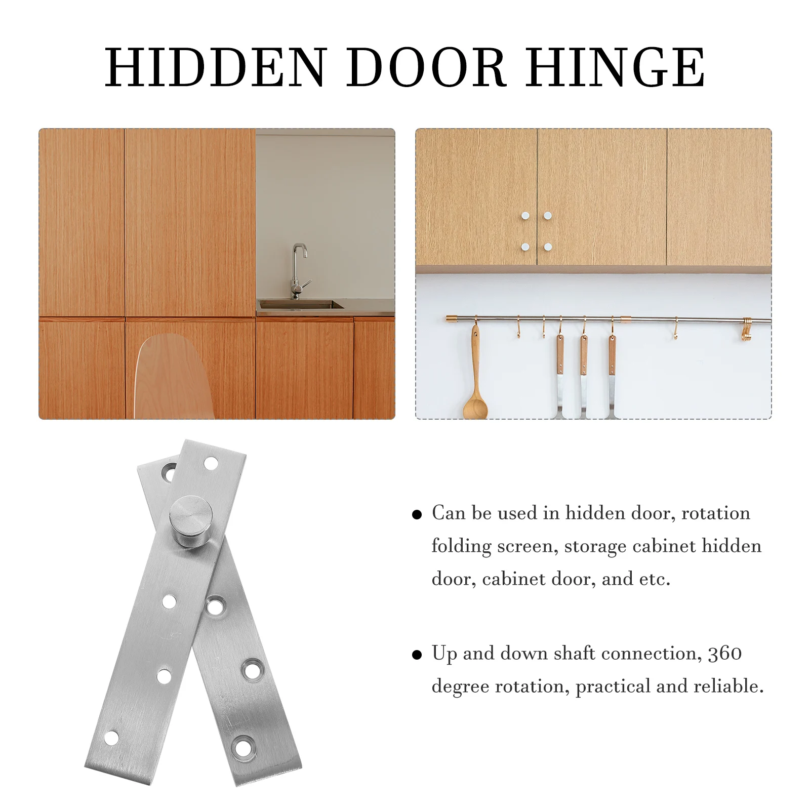 4pcs Pivot Hinge Up Down Shaft Rotation 360 Degree Concealing Hidden Hinge For Door Cabinet Folding Screen Secret Hardware
4pcs Pivot Hinge Up Down Shaft Rotation 360 Degree Concealing Hidden Hinge For Door Cabinet Folding Screen Secret Hardware
