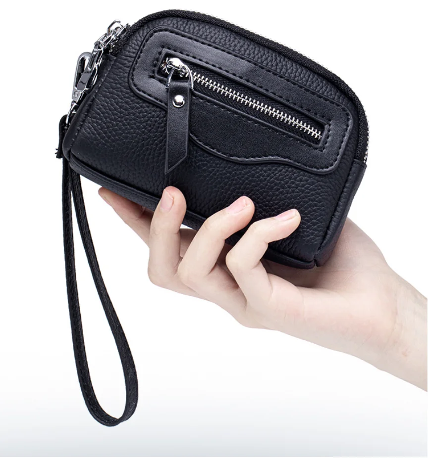 New Women Wallets Female Genuine Leather Double Zipper Purse Multifunctional Large Capacity Coin Bag Small Wrist Card Holders 가방
New Women Wallets Female Genuine Leather Double Zipper Purse Multifunctional Large Capacity Coin Bag Small Wrist Card Holders 가방