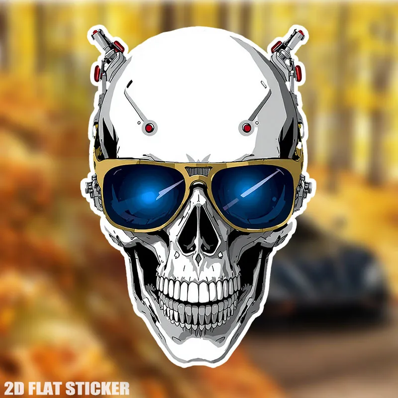 1 шт. модная наклейка с роботизированным черепом-привлекательный дизайн золотых солнцезащитных очков, водонепроницаемый винил для настройки автомобиля и гаджета
1 шт. модная наклейка с роботизированным черепом-привлекательный дизайн золотых солнцезащитных очков, водонепроницаемый винил для настройки автомобиля и гаджета