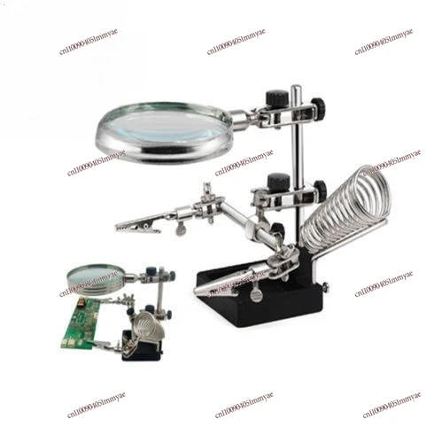 Three-hand Auxiliary Clip Electric Soldering Iron Welding, Jewelry, Antiques, Desktop Enlargement
Three-hand Auxiliary Clip Electric Soldering Iron Welding, Jewelry, Antiques, Desktop Enlargement