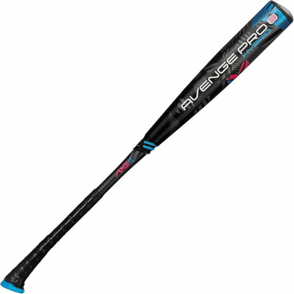Hybrid Baseball Bat with 3-Piece Design, Drop -10/-8/-5, 2 5/8 Barrel, Black/Blue/Pink
Hybrid Baseball Bat with 3-Piece Design, Drop -10/-8/-5, 2 5/8 Barrel, Black/Blue/Pink