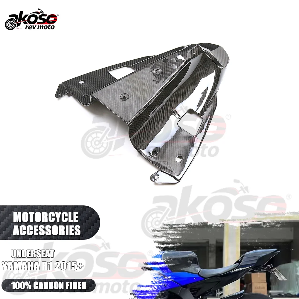 Underseat Rear Seat Fairing Kit For Yamaha R1 R1M 2015+ Accessories Real Carbon Fiber Motorcycle Modified Under Tail Seat Cover
Underseat Rear Seat Fairing Kit For Yamaha R1 R1M 2015+ Accessories Real Carbon Fiber Motorcycle Modified Under Tail Seat Cover