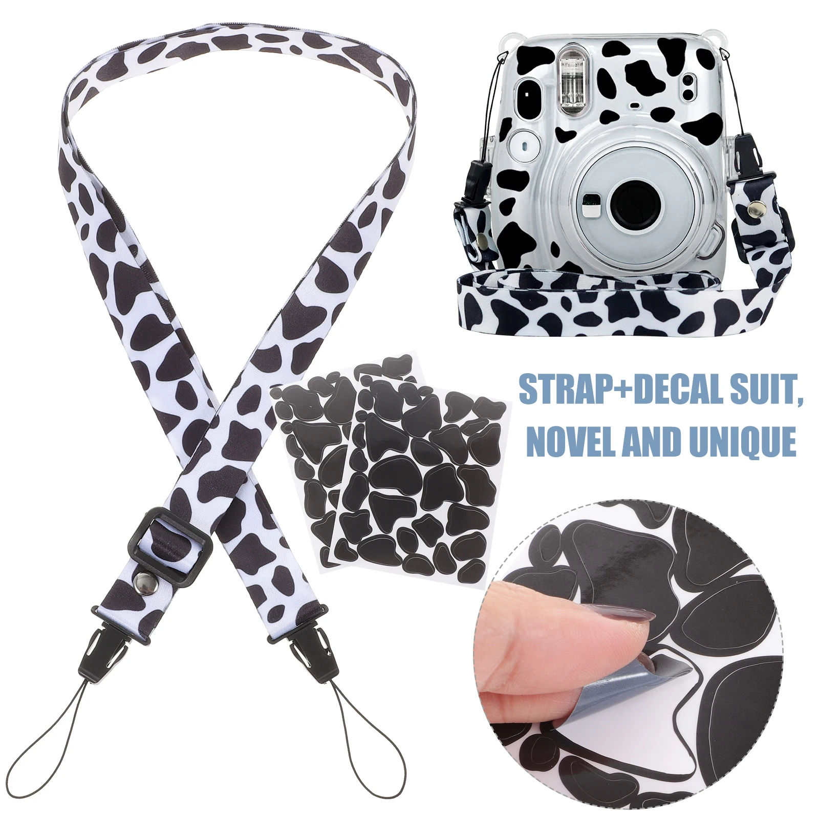 1 set Instant Camera Adjustable Picture Instant Camera Accessories Polyester Replacement Harness Sticker Set Mini Accessories
1 set Instant Camera Adjustable Picture Instant Camera Accessories Polyester Replacement Harness Sticker Set Mini Accessories