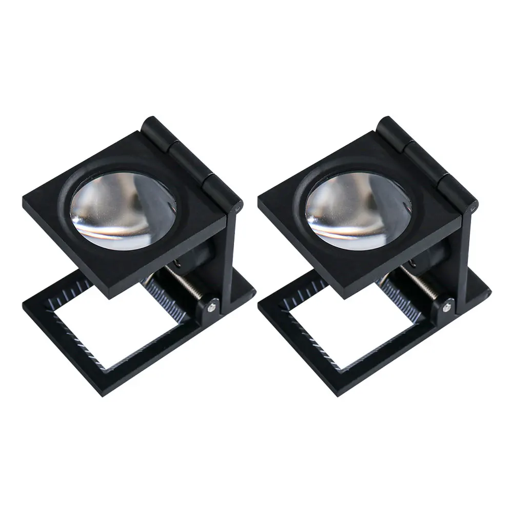 2pcs 10X Jewelry Loupe Magnifier Metal Folding Portable High Magnification Precision Pointer Desktop Tool For Gemstone Coin
2pcs 10X Jewelry Loupe Magnifier Metal Folding Portable High Magnification Precision Pointer Desktop Tool For Gemstone Coin