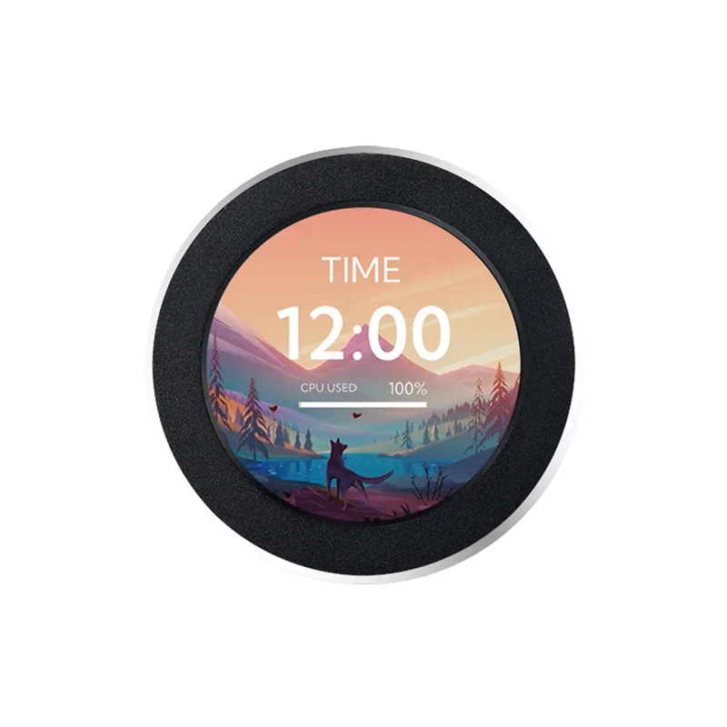 Popular 2.1 Inch IPS Secondary Screen 480X480 USB Water-Cooled Round LCD Display CPU GPU RAM HDD Monitoring Black
Popular 2.1 Inch IPS Secondary Screen 480X480 USB Water-Cooled Round LCD Display CPU GPU RAM HDD Monitoring Black