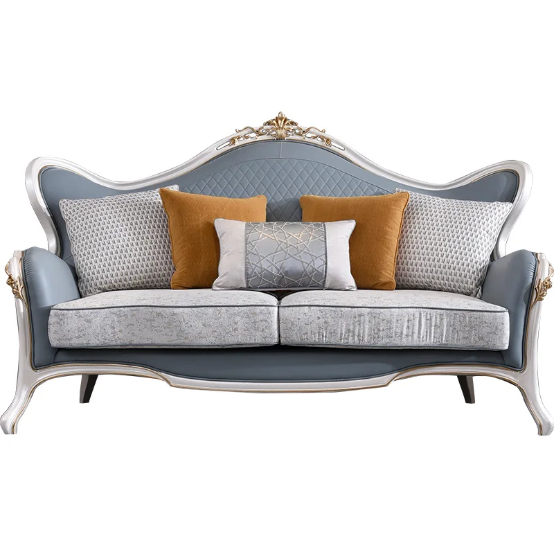 Sofa combination solid wood frame large apartment carved decoration living room furniture European sofa
Sofa combination solid wood frame large apartment carved decoration living room furniture European sofa