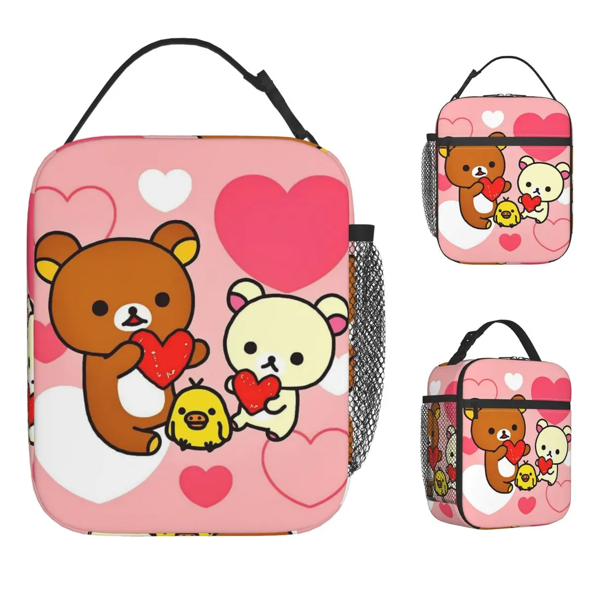 Rilakkuma Korilakkumas Lunch Bag Aesthetic Lunch Box For Child School Portable Zipper Cooler Bag Oxford Graphic Tote Food Bags
Rilakkuma Korilakkumas Lunch Bag Aesthetic Lunch Box For Child School Portable Zipper Cooler Bag Oxford Graphic Tote Food Bags