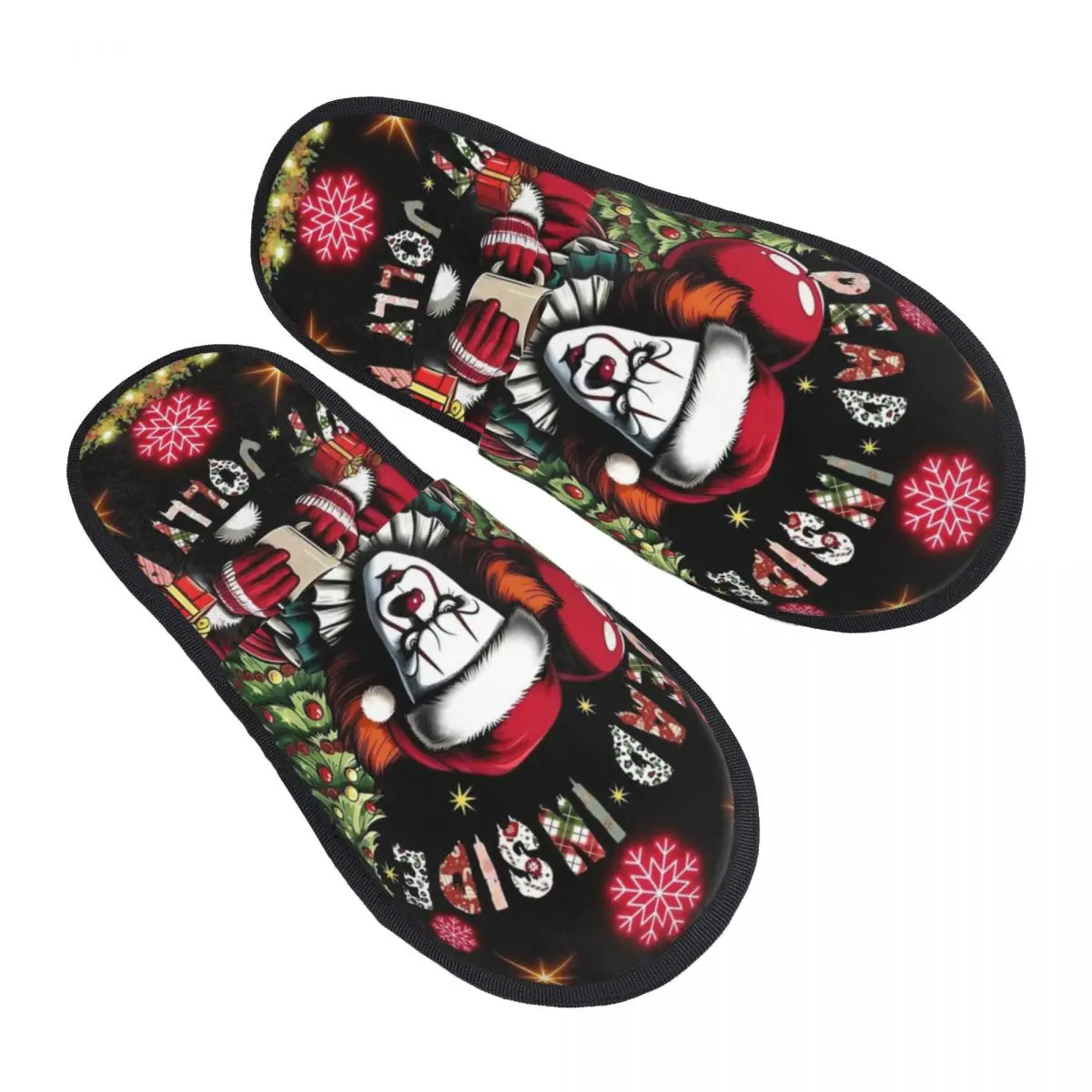 Custom Horror Movie Poster Guest Slippers for Spa Women T-Terrifiers House Slipper
Custom Horror Movie Poster Guest Slippers for Spa Women T-Terrifiers House Slipper