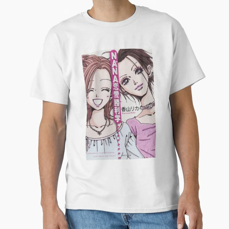 NANA osaki with friends Black Stones Punk Band Anime T shirt Large size Tops Manga Graphic Print Y2k Clothes Cartoon Tee
NANA osaki with friends Black Stones Punk Band Anime T shirt Large size Tops Manga Graphic Print Y2k Clothes Cartoon Tee