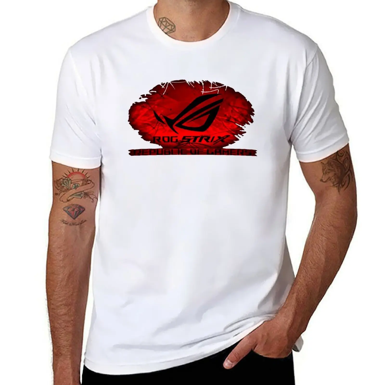 ROG STRIX ASUS Black and Red T-Shirt t shirt man casual man t shirts for men T-Shirt
ROG STRIX ASUS Black and Red T-Shirt t shirt man casual man t shirts for men T-Shirt