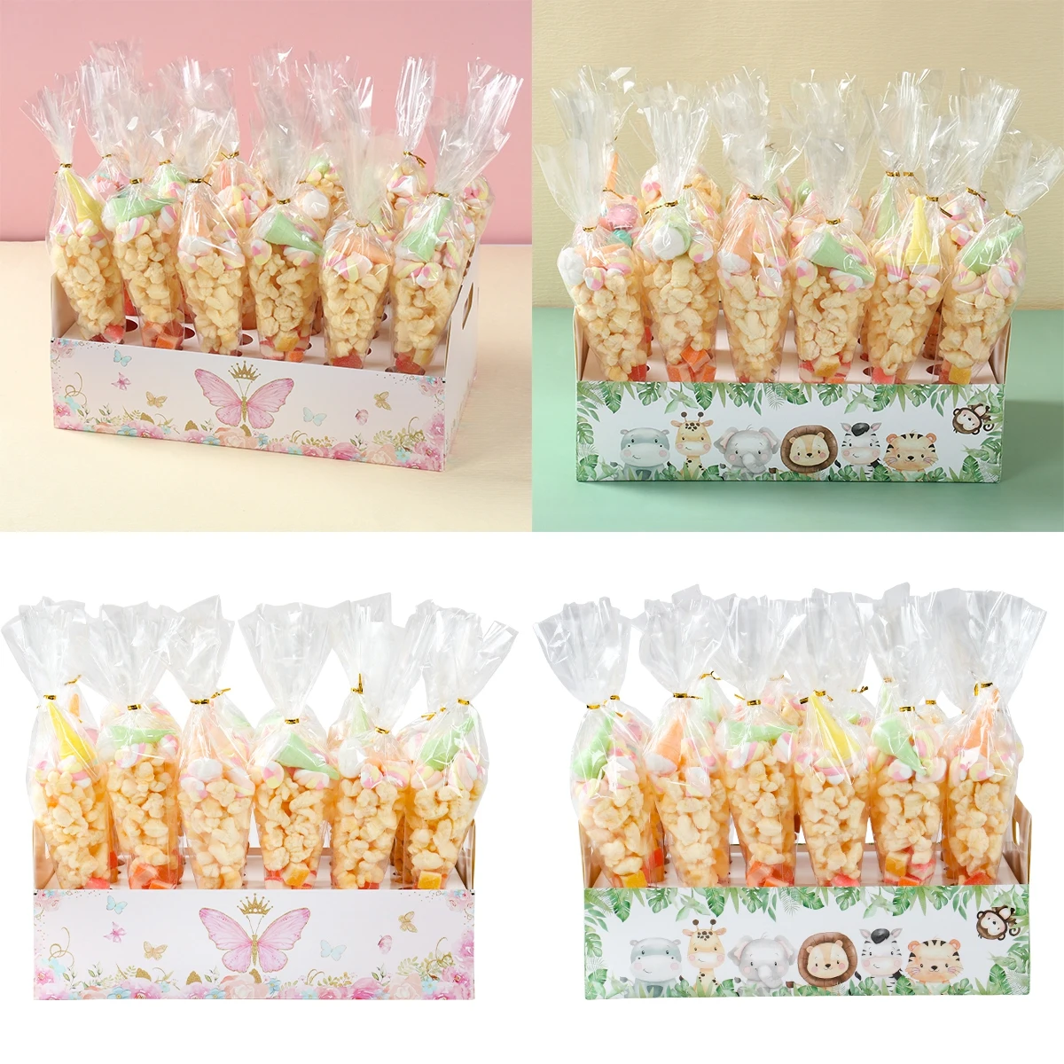 Jungle Animals Butterfly Kraft Paper Wedding Cone Holder Support for Wedding Cone Candy Bags Cone Stand Box Tray Birthday Decor
Jungle Animals Butterfly Kraft Paper Wedding Cone Holder Support for Wedding Cone Candy Bags Cone Stand Box Tray Birthday Decor