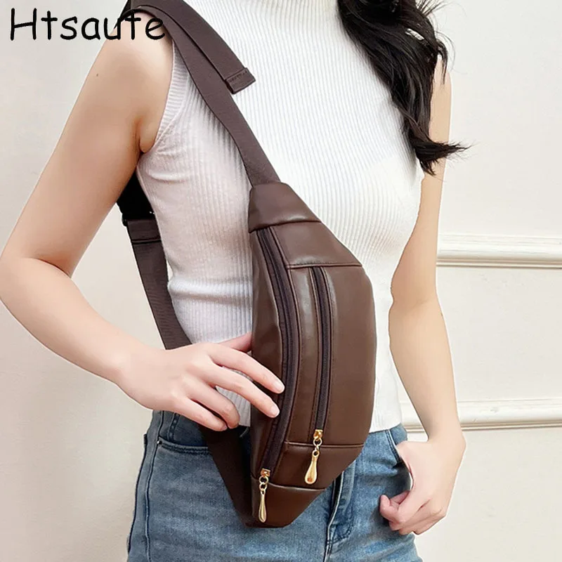 Fashion Women Crossbody Bag PU Leather Chest Pack Trendy Waist Bags For Ladies Waist Pack and Purses small wallets
Fashion Women Crossbody Bag PU Leather Chest Pack Trendy Waist Bags For Ladies Waist Pack and Purses small wallets