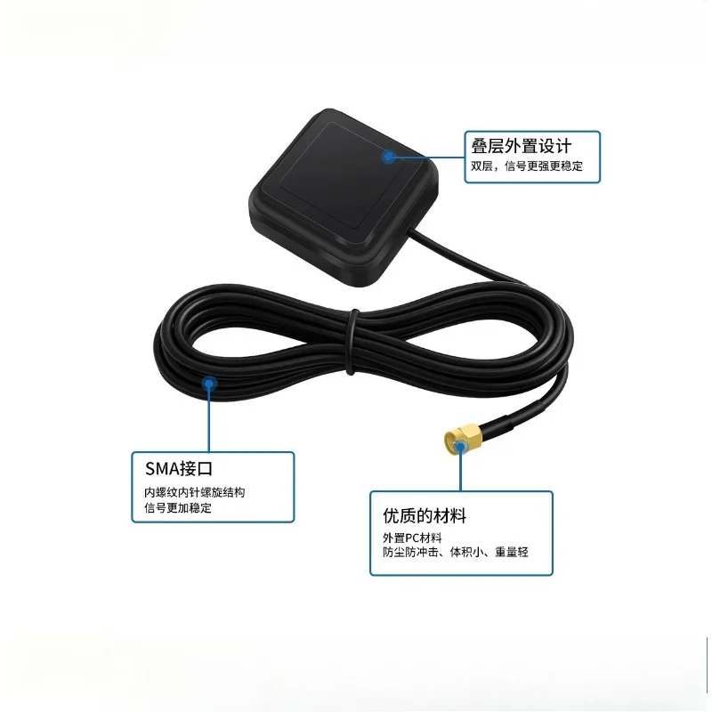 OvO Store RTK Dual Frequency Stacked External Antenna GNSS High Precision L1 + L5 Beidou GPS Active BT-345AJL2
OvO Store RTK Dual Frequency Stacked External Antenna GNSS High Precision L1 + L5 Beidou GPS Active BT-345AJL2