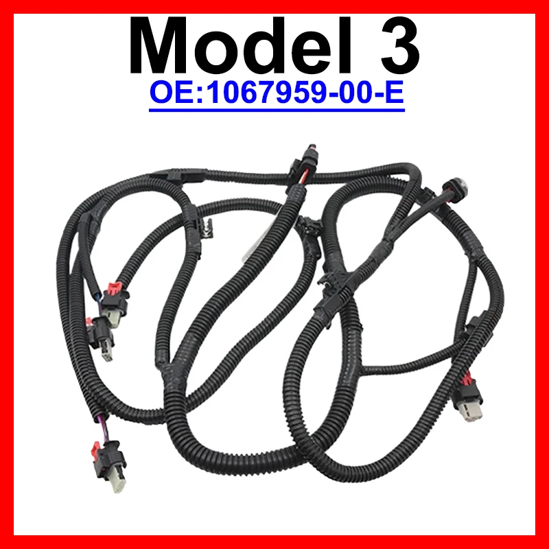 NEW 1067959-00-E For Tesla Model 3 2017-2020 Rear Bumper PDC Wiring Harness Plastic Interior Door Panels Parts 106795900E
NEW 1067959-00-E For Tesla Model 3 2017-2020 Rear Bumper PDC Wiring Harness Plastic Interior Door Panels Parts 106795900E