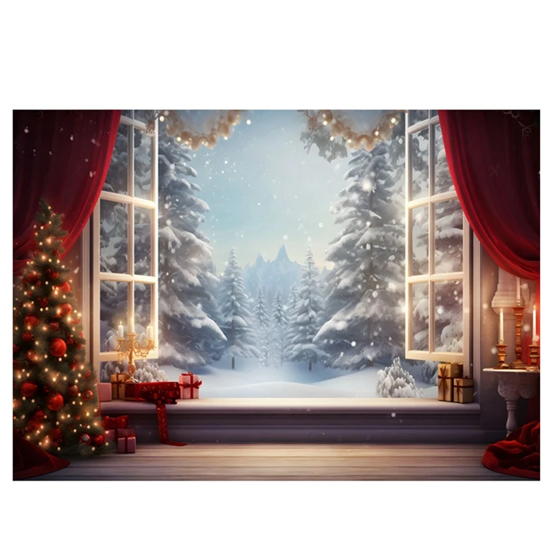 210X150cm Christmas Background Cloth Christmas Window Children Photo Studio Photo Photography Backdrops,C Durable Easy Install
210X150cm Christmas Background Cloth Christmas Window Children Photo Studio Photo Photography Backdrops,C Durable Easy Install