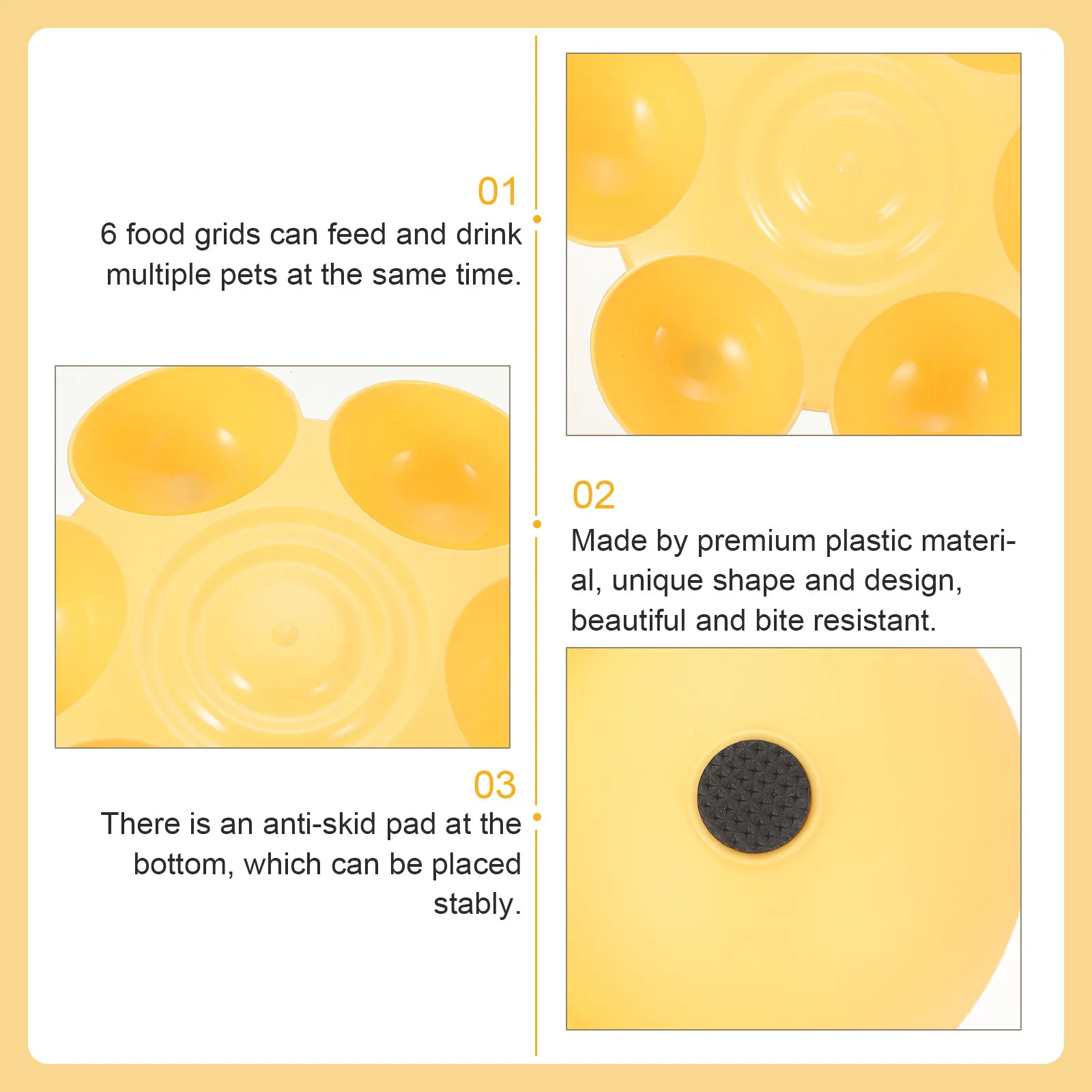 Многофункциональная пластиковая миска для кормления животных: для кошек и собак, дозатор лакомств, легко моется, для нескольких питомцев
Многофункциональная пластиковая миска для кормления животных: для кошек и собак, дозатор лакомств, легко моется, для нескольких питомцев