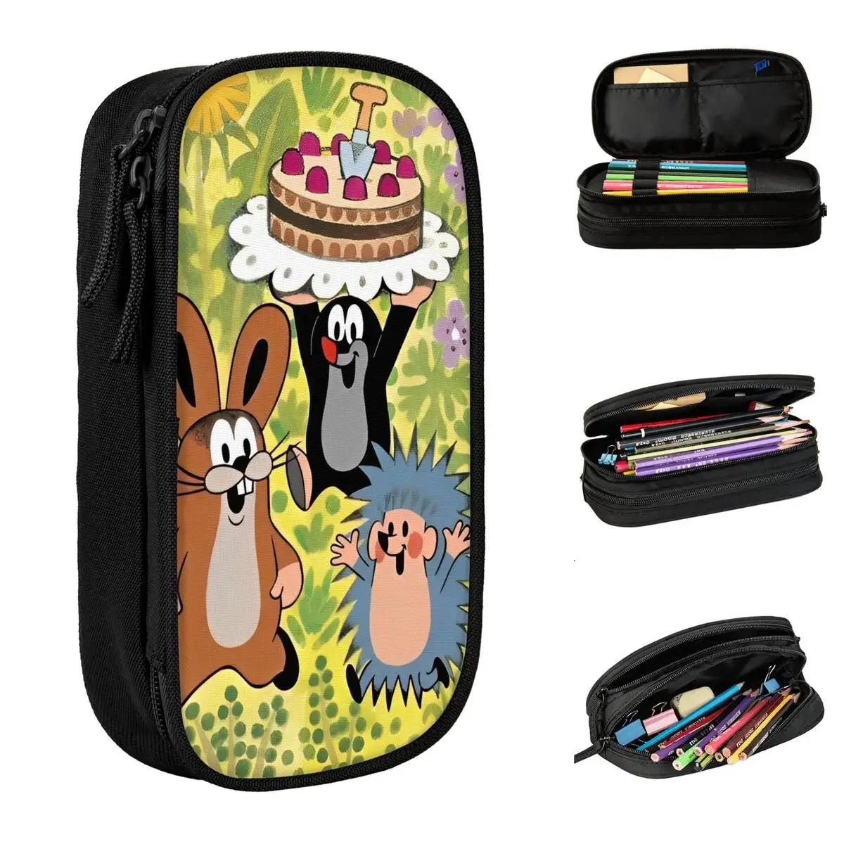 The Little Mole Birthday Pencil Cases Anime Cartoon Pen Box Bags Girls Boys Big Capacity Students School Gift Pencil Pouch
The Little Mole Birthday Pencil Cases Anime Cartoon Pen Box Bags Girls Boys Big Capacity Students School Gift Pencil Pouch