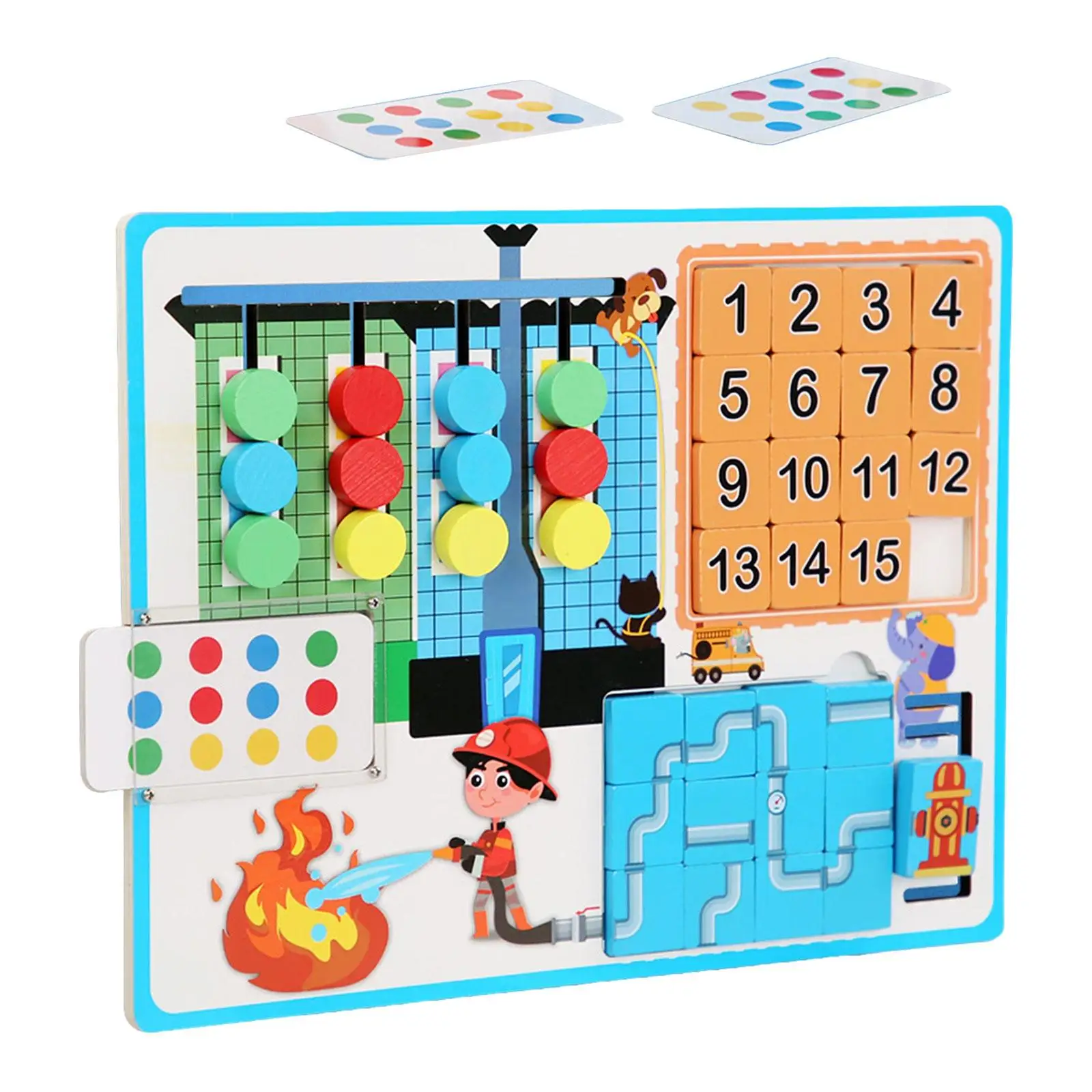3 in 1 Learning Educational Set Puzzles Matching Puzzles Activity Toys for Kindergarten
3 in 1 Learning Educational Set Puzzles Matching Puzzles Activity Toys for Kindergarten
