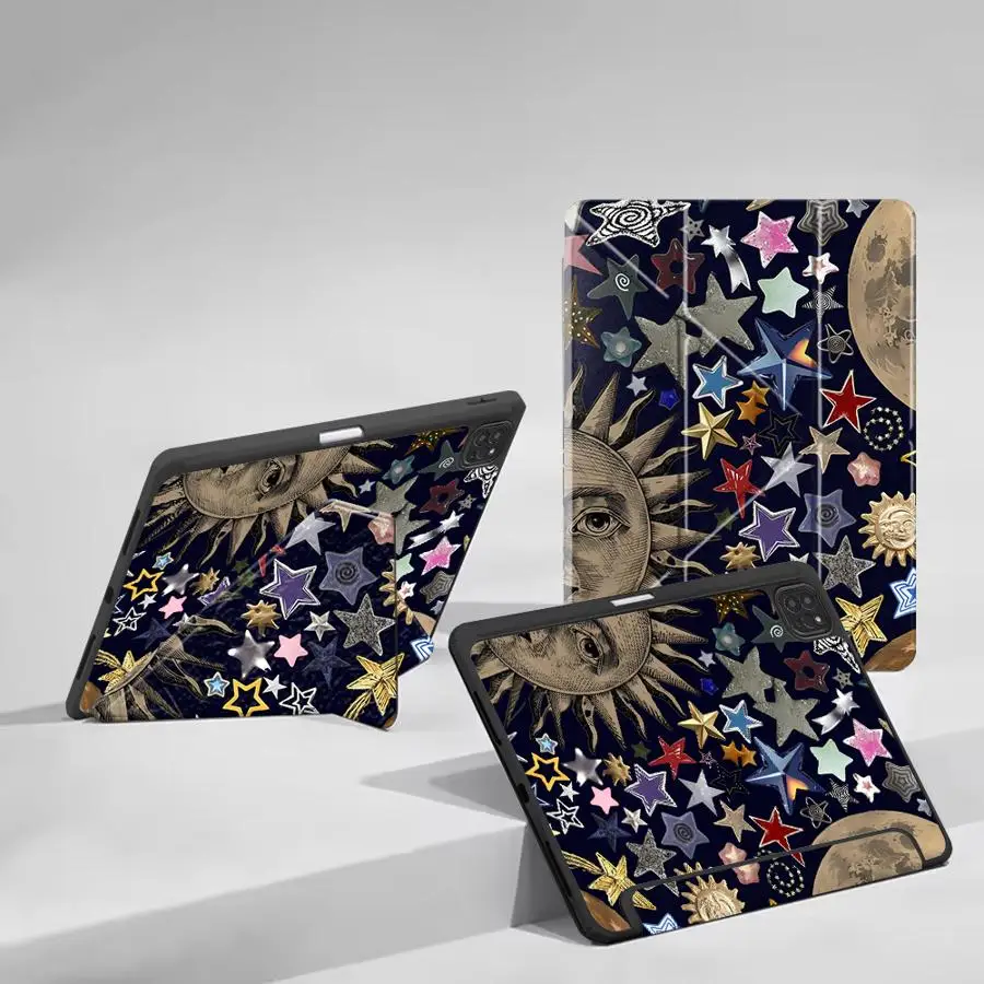 Tablet Case For iPad Pro 11th 10th 9th 8th 7th 12.9inch Air 4 5 M3 M2 1 2 M4 11inch Mini 6 7 Pro 2025 Holder Cover Star Moon
Tablet Case For iPad Pro 11th 10th 9th 8th 7th 12.9inch Air 4 5 M3 M2 1 2 M4 11inch Mini 6 7 Pro 2025 Holder Cover Star Moon