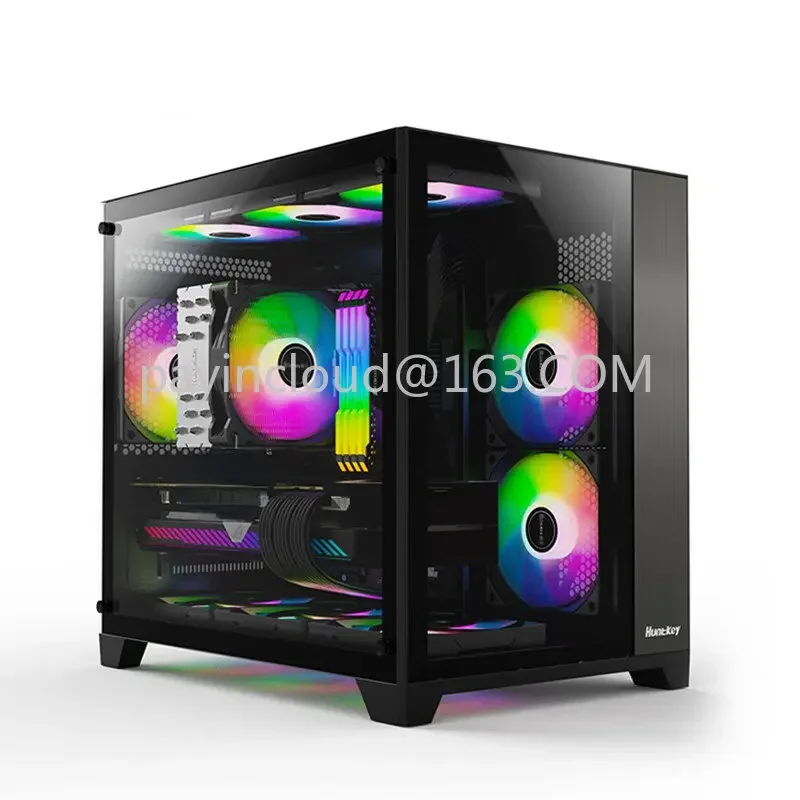 S920 S980 Sea View Room Desktop Computer Tempered Glass Side Transparent Game Case Black and White
S920 S980 Sea View Room Desktop Computer Tempered Glass Side Transparent Game Case Black and White
