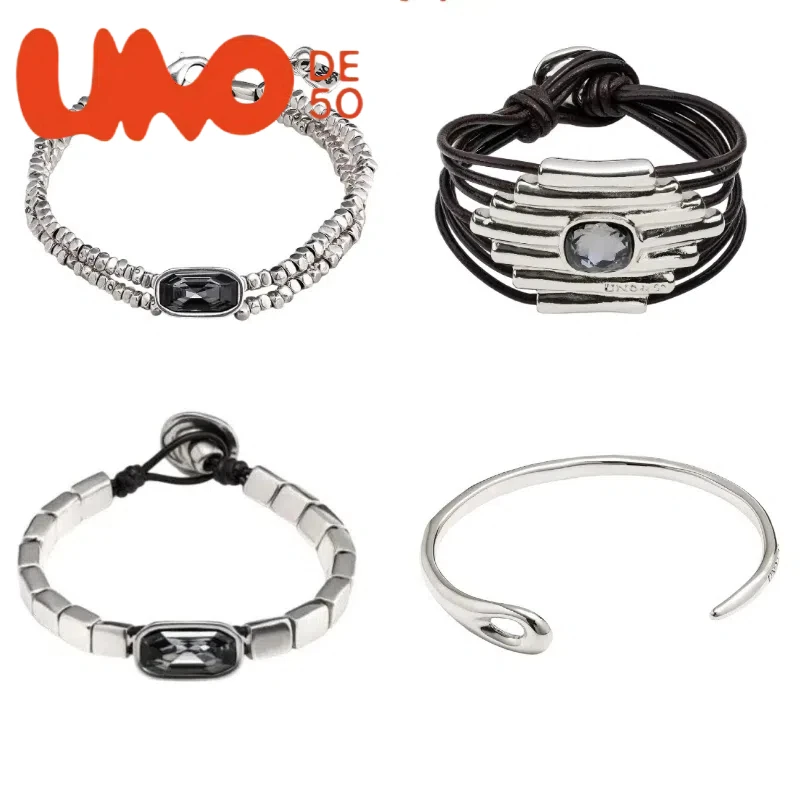 UNOde50 Glam Bracelet: Silver & 24K Gold Finishes, Elevate Your Style with Discounted Charm
UNOde50 Glam Bracelet: Silver & 24K Gold Finishes, Elevate Your Style with Discounted Charm