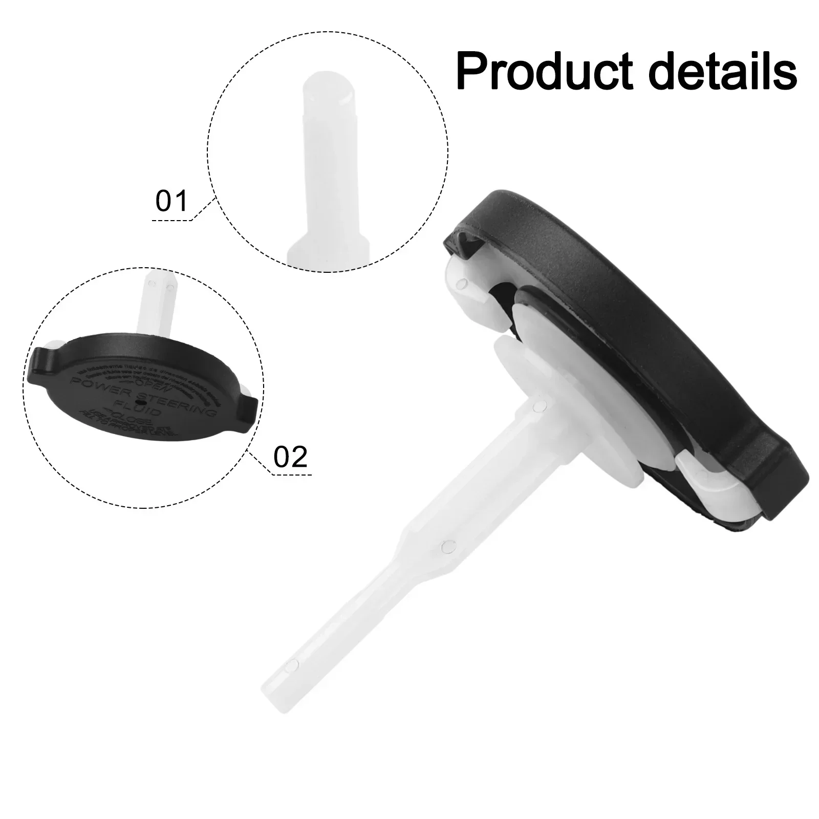 Robust Power Steering Reservoir Cap Model 4430506050 Suitable for Multiple For Toyota and For Lexus Applications
Robust Power Steering Reservoir Cap Model 4430506050 Suitable for Multiple For Toyota and For Lexus Applications