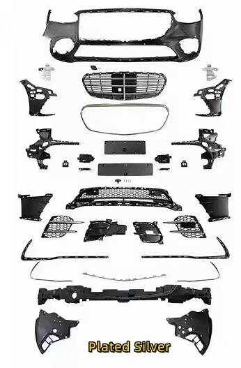 For High Quality 2021 W223 S Class Upgrade Sport Style Plated Silver Black Front Rear Bumper Grille Side Skirt Car Body Kit
For High Quality 2021 W223 S Class Upgrade Sport Style Plated Silver Black Front Rear Bumper Grille Side Skirt Car Body Kit
