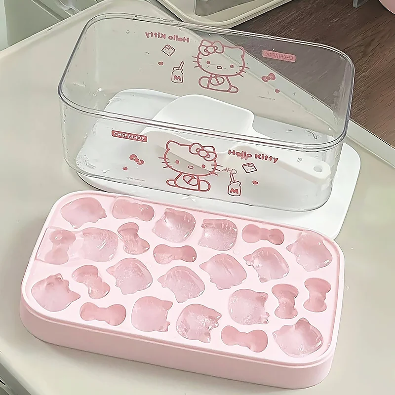 Hello Kitty Ice Grid Sanrio Cute Anime Cartoon Creative Simplicity Creative Home Ice Making Storage Box Kawaii Mold Gift
Hello Kitty Ice Grid Sanrio Cute Anime Cartoon Creative Simplicity Creative Home Ice Making Storage Box Kawaii Mold Gift